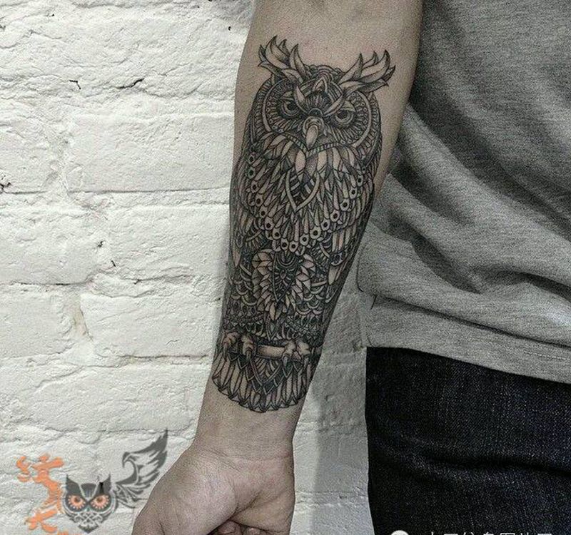 那些点刺！纹身图片_