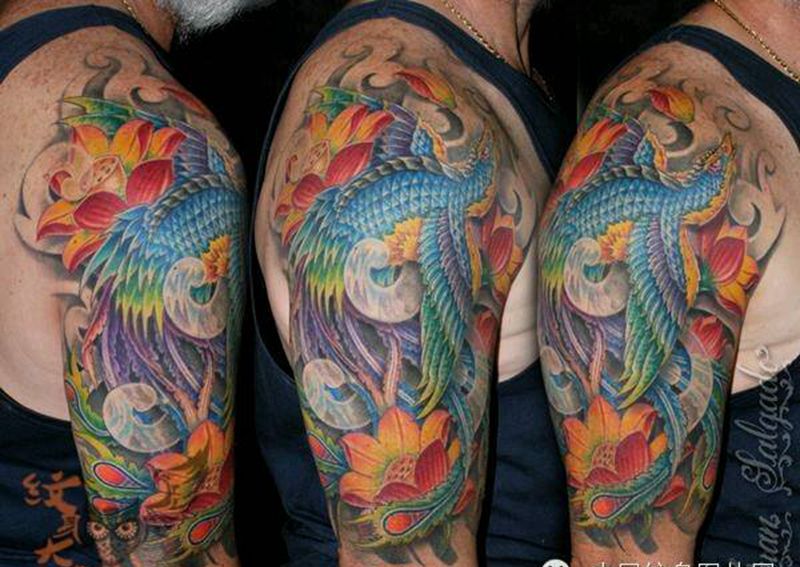 那些凤凰!纹身图片_