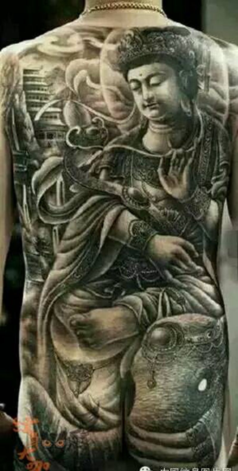 那些佛！纹身图片_