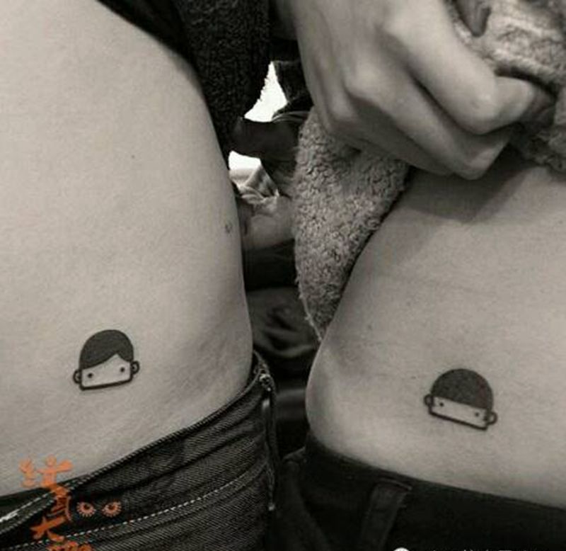 那些情侣!!纹身图片_