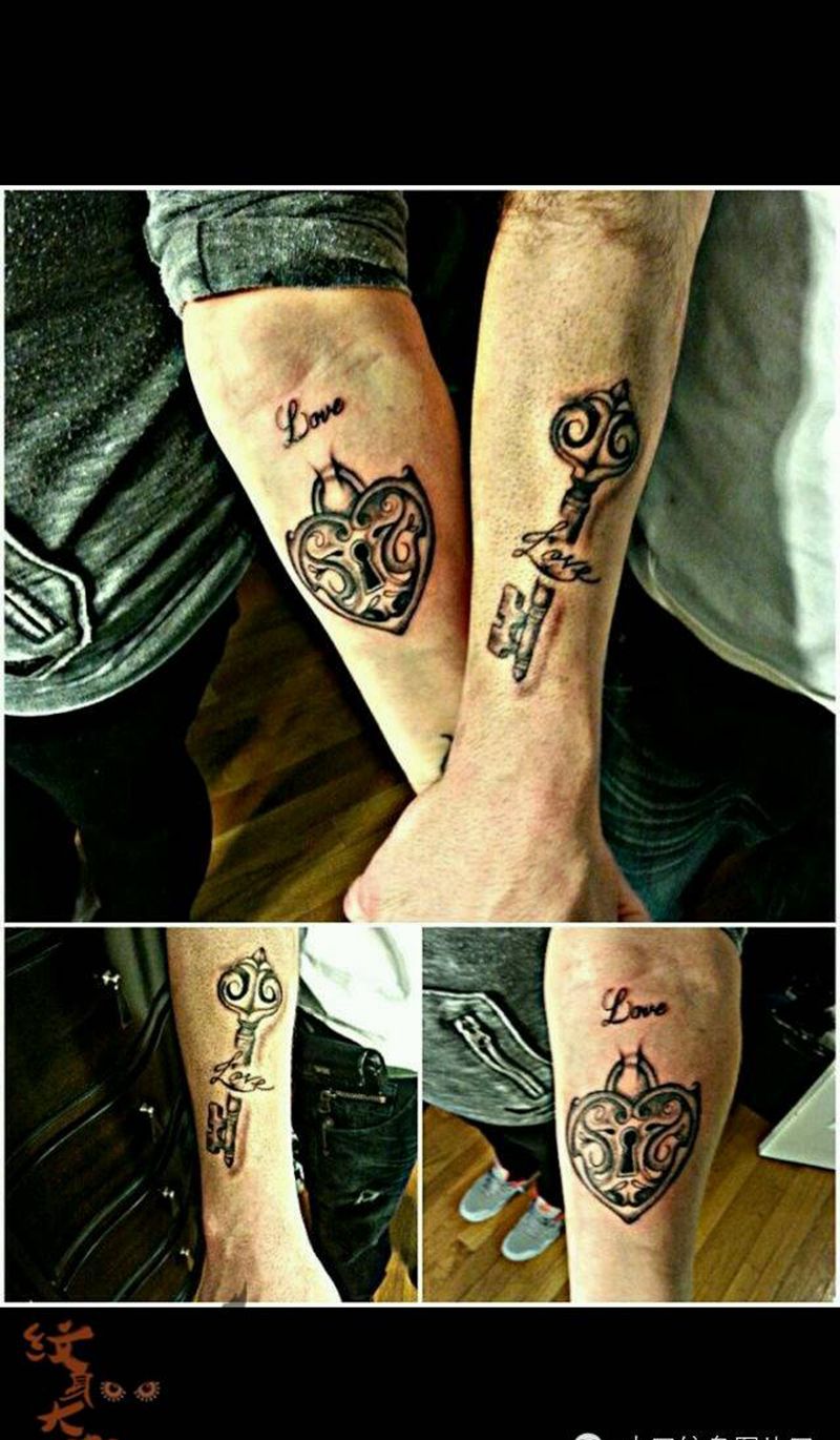 那些情侣!!纹身图片_