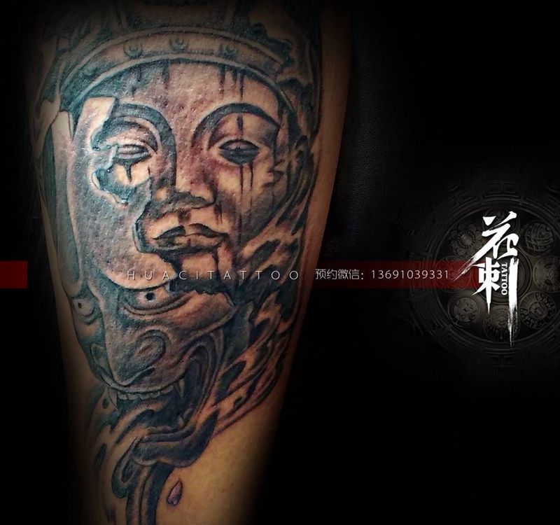 花刺作品！纹身图片_