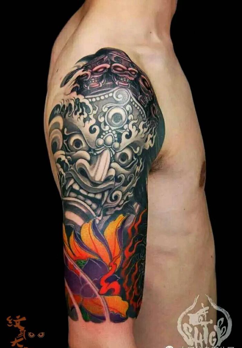 那些般若！纹身图片_