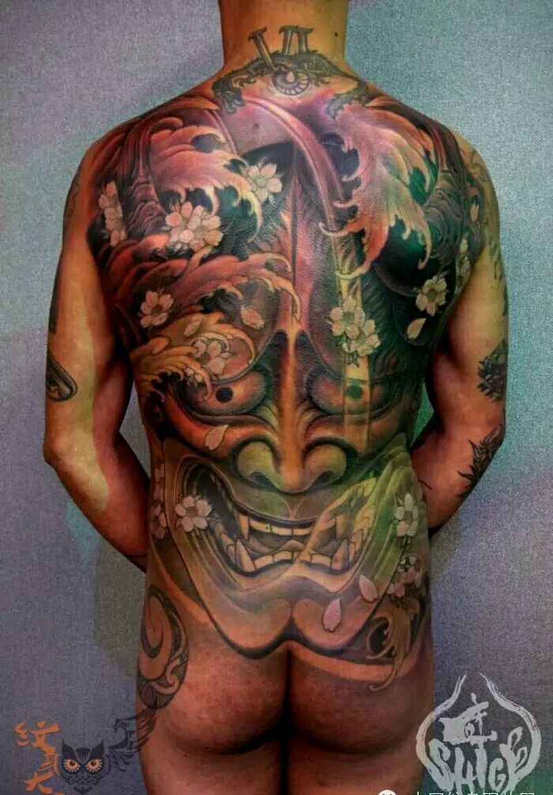 那些般若！纹身图片_