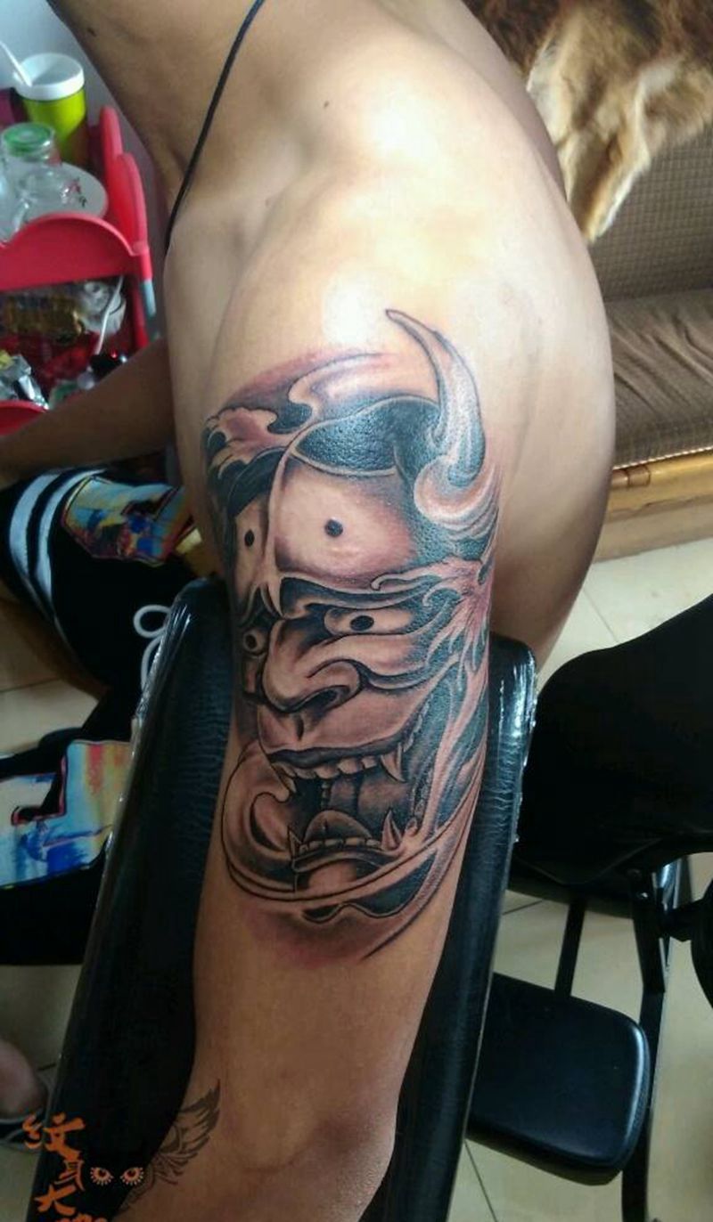 花刺作品!纹身图片_