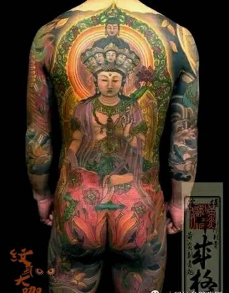 那些佛！纹身图片_