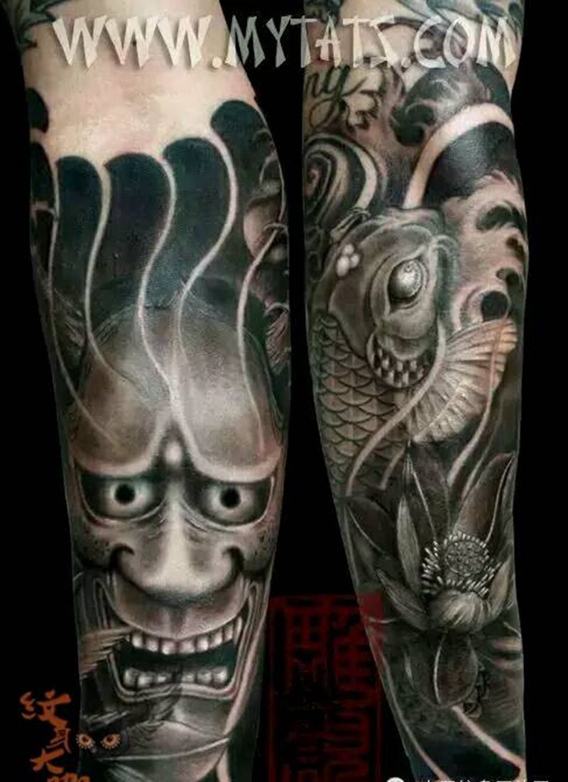 那些般若！纹身图片_