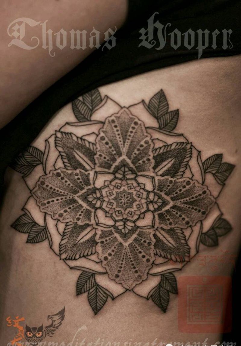 那些点刺！纹身图片_