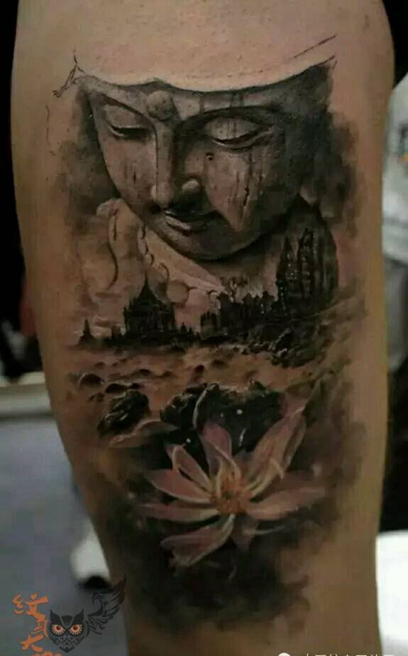 那些佛!纹身图片_