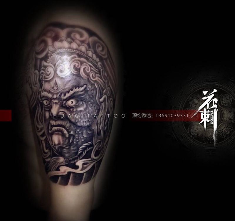 花刺作品！纹身图片_