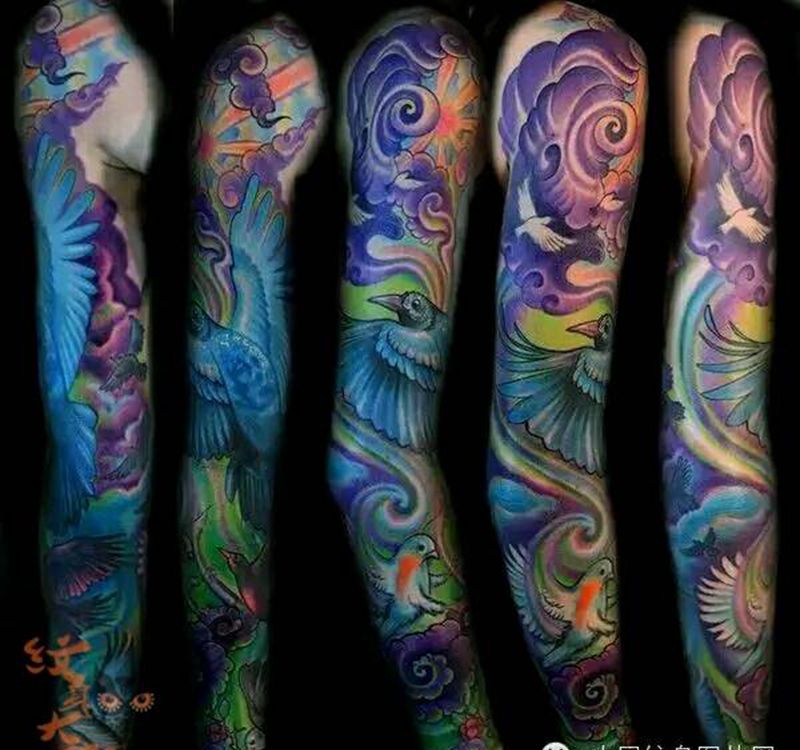 那些牛逼花臂!纹身图片_