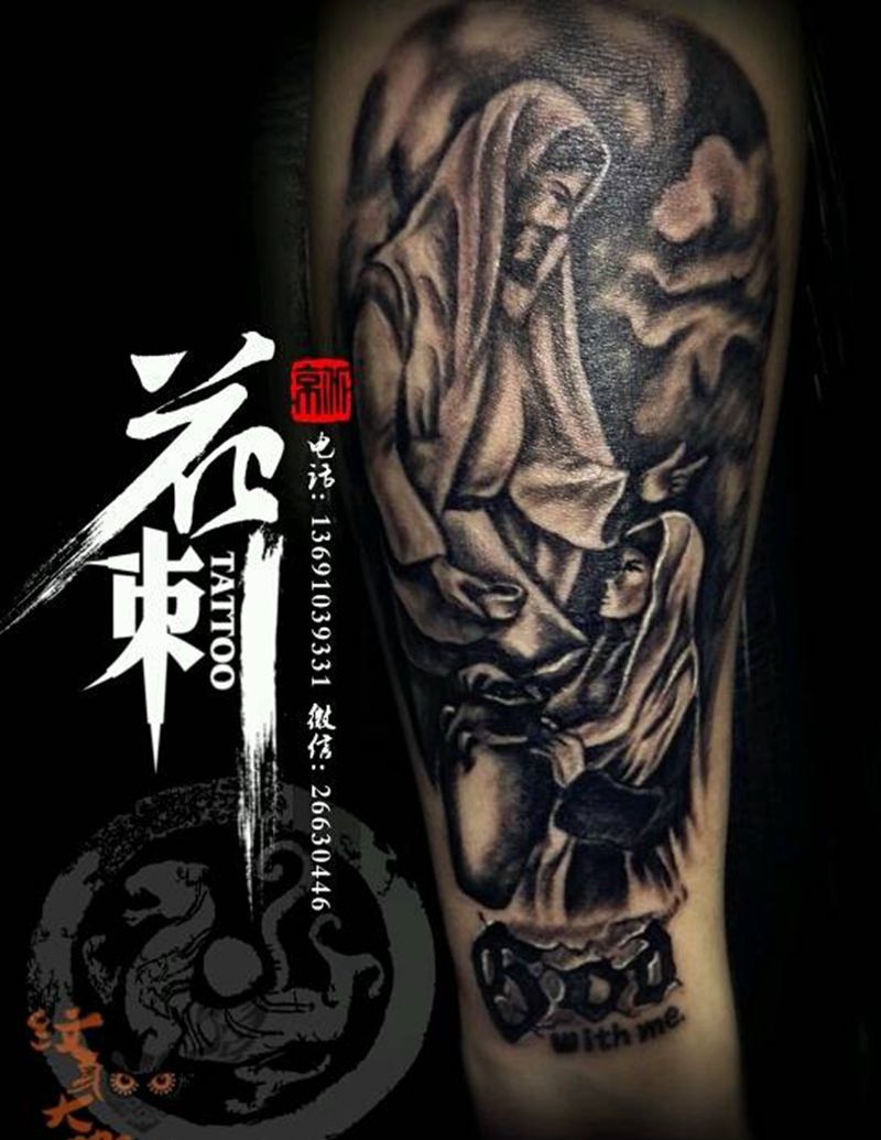 花刺作品！纹身图片_