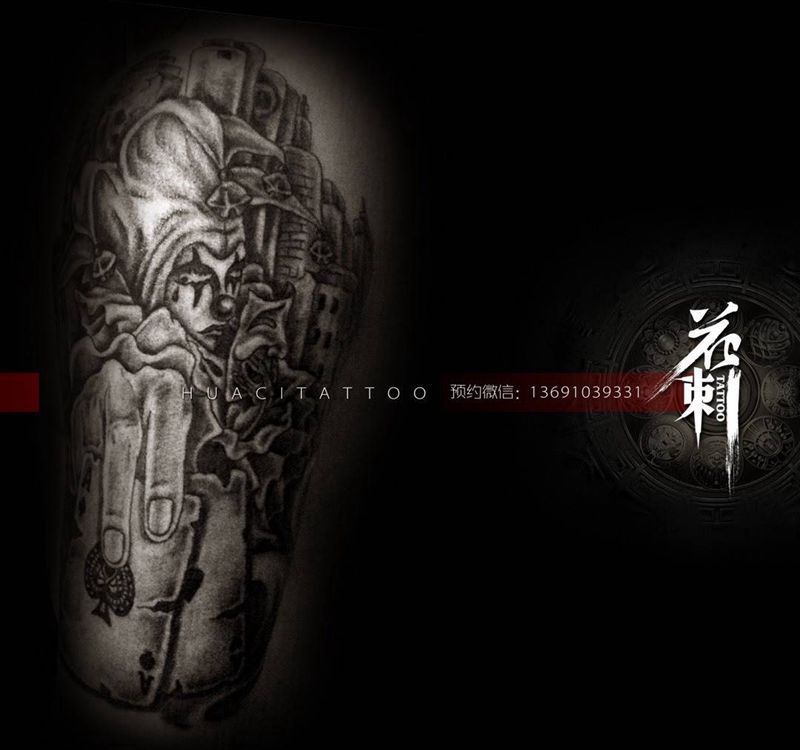 花刺作品！纹身图片_