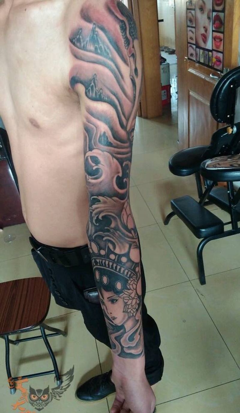 纹身作品纹身图片_
