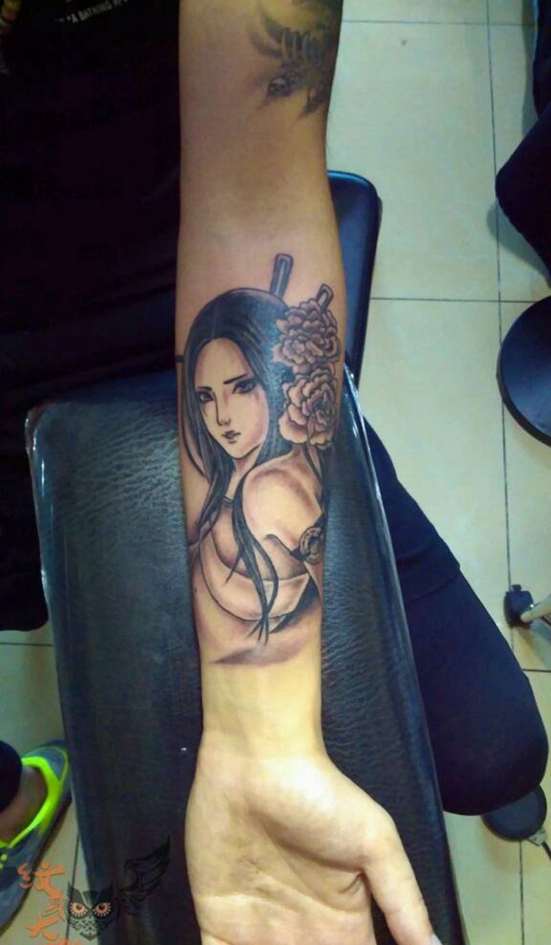 纹身作品纹身图片_