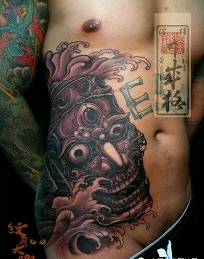 那些嘎巴拉!纹身图片_