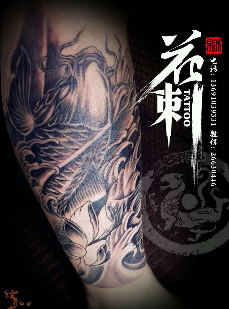 花刺作品！纹身图片_