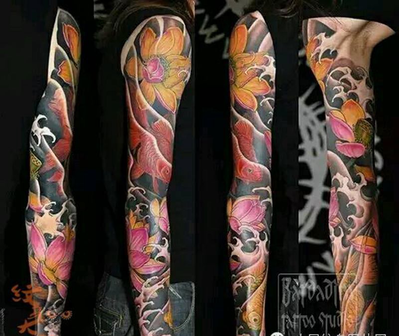 那些牛逼花臂!纹身图片_