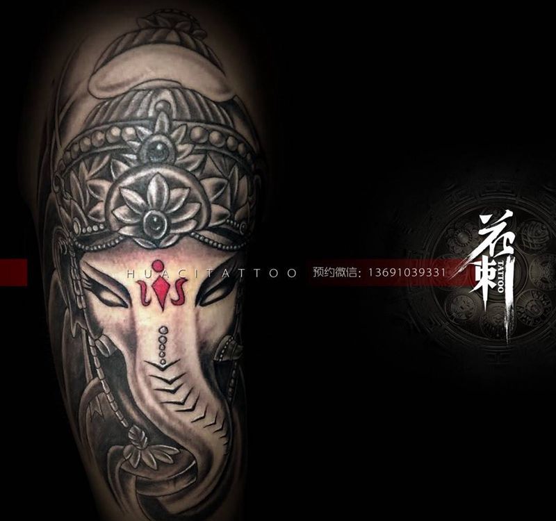 花刺作品!纹身图片_