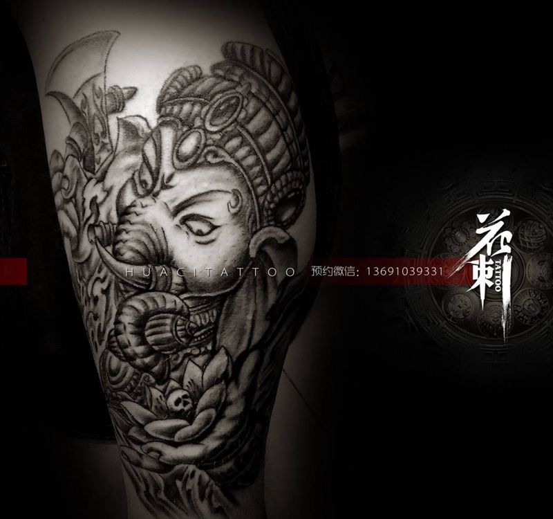 花刺作品！纹身图片_