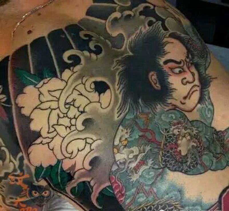 那些老传统!纹身图片_