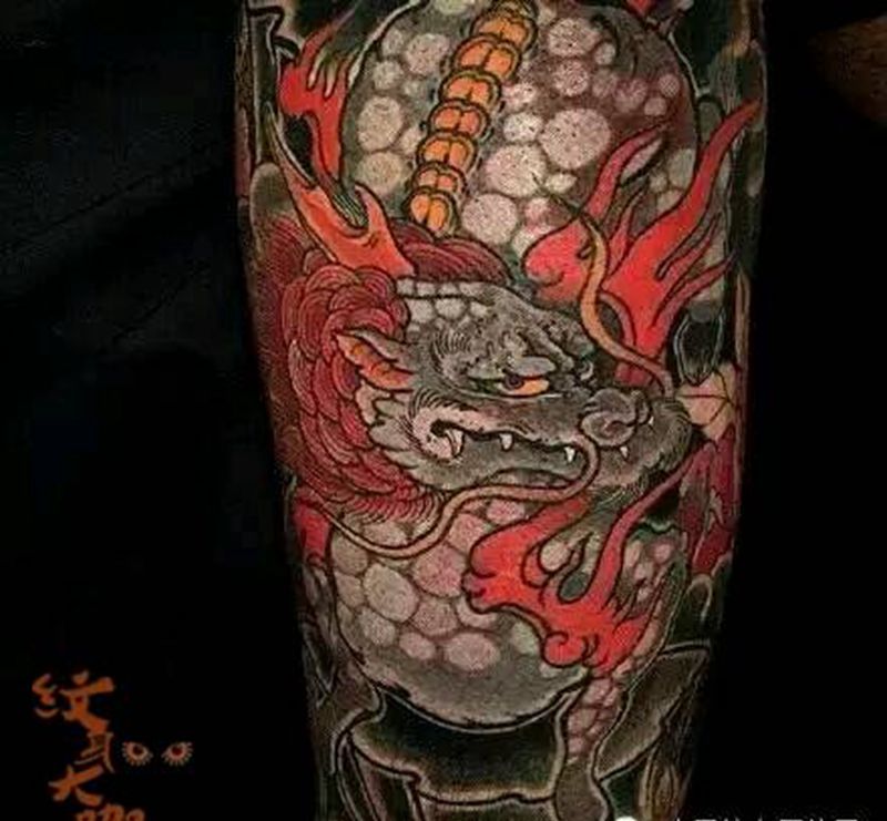 那些老传统！纹身图片_