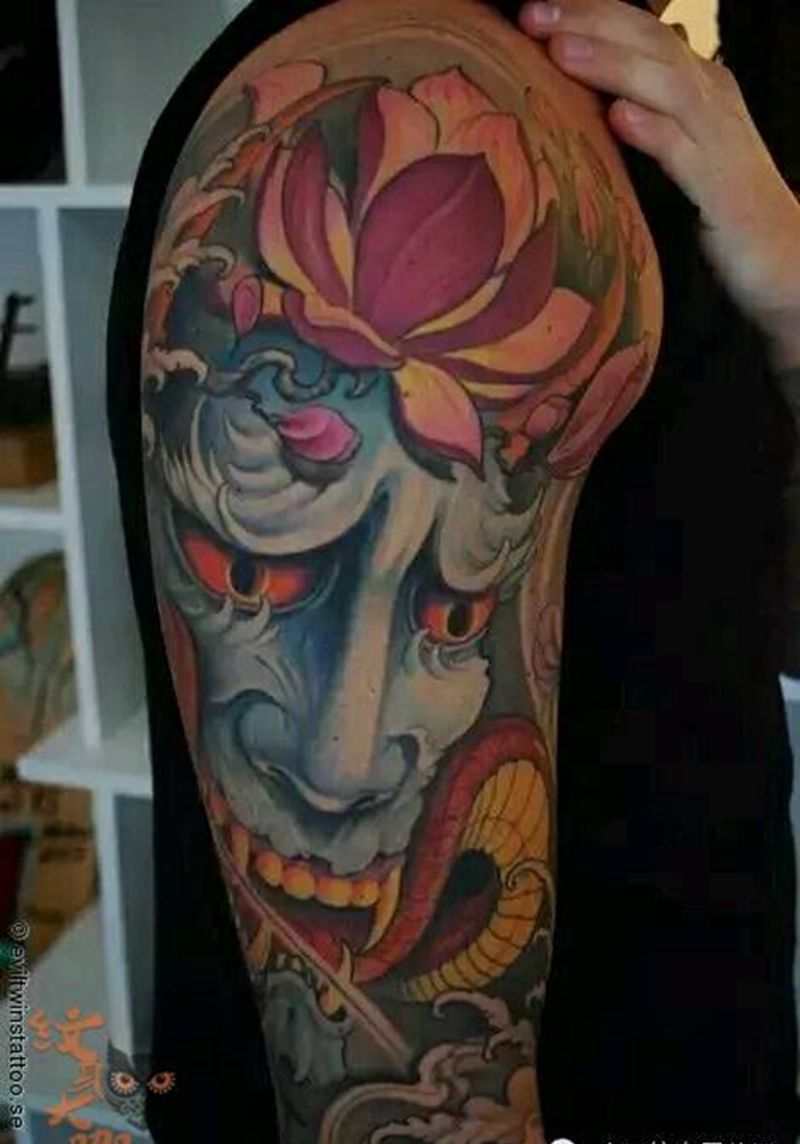 那些般若！纹身图片_