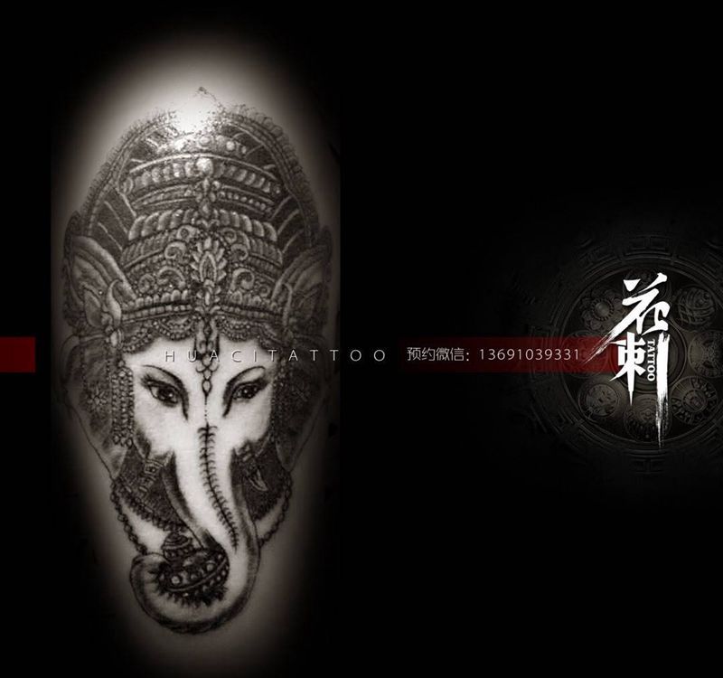 花刺作品！纹身图片_