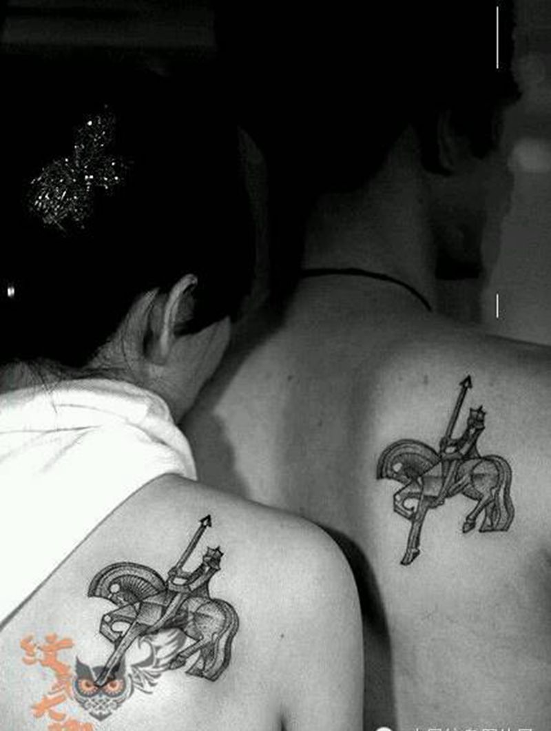 那些情侣!!纹身图片_