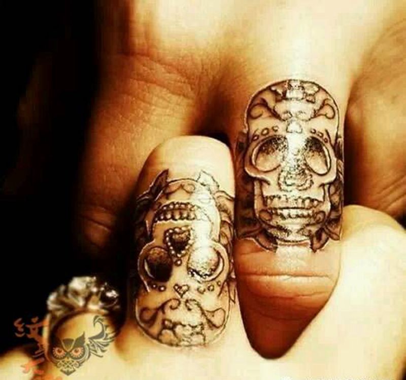 那些情侣！！纹身图片_