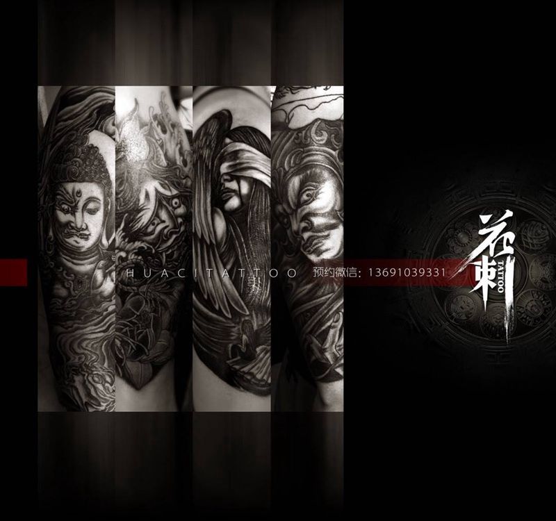 花刺作品！纹身图片_