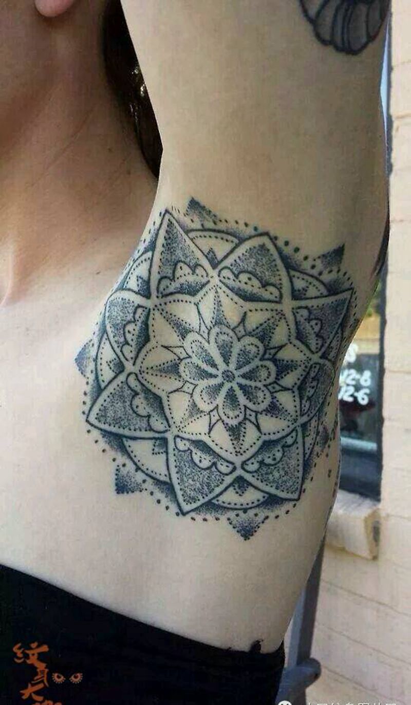 那些点刺！纹身图片_