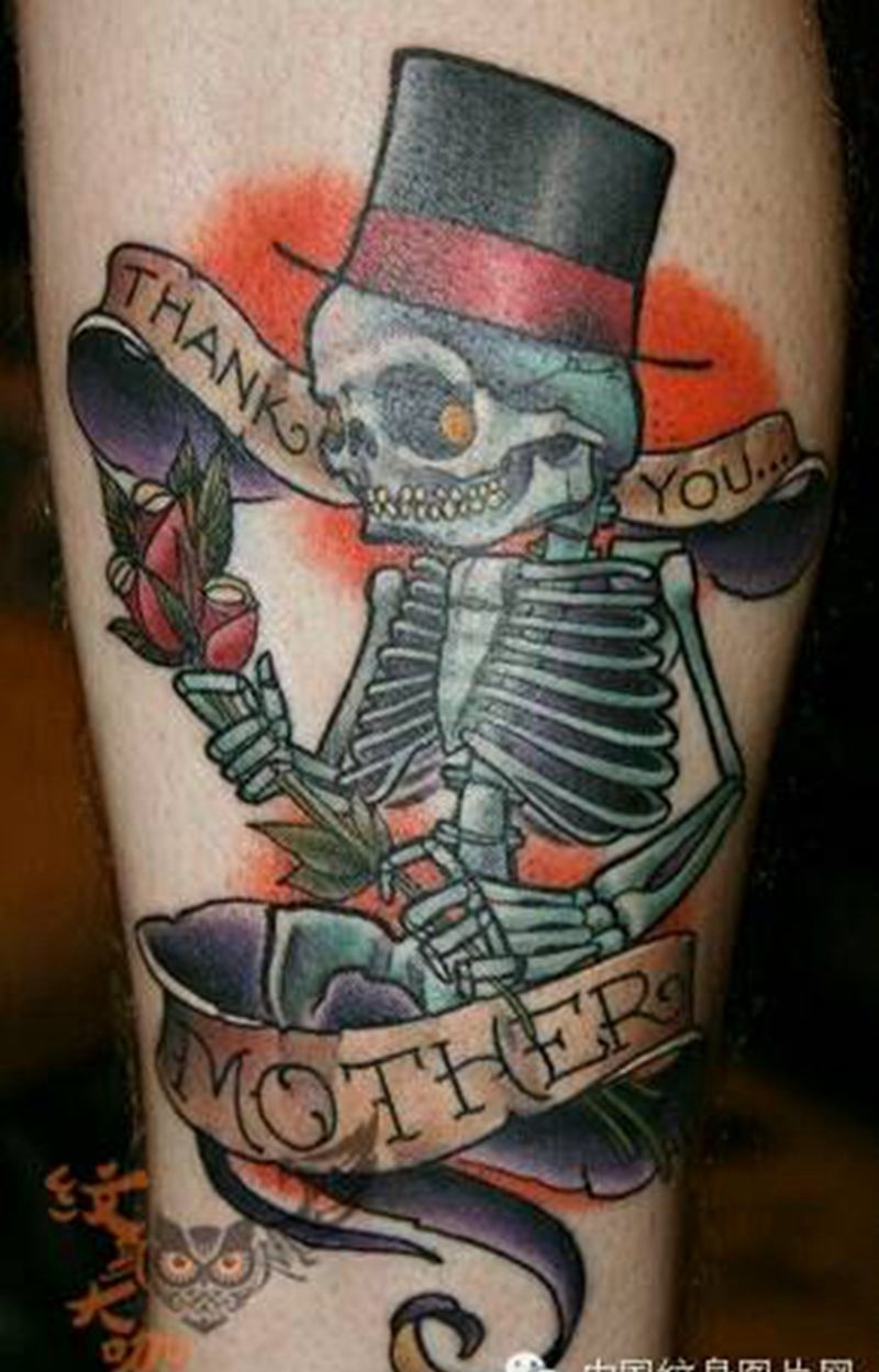 那些骷髅!纹身图片_