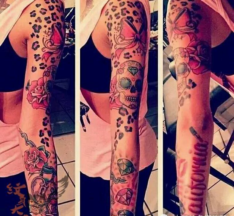 那些牛逼花臂!纹身图片_