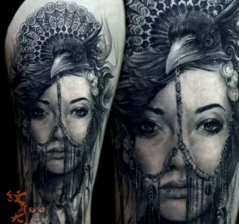 国外精品参考!纹身图片_