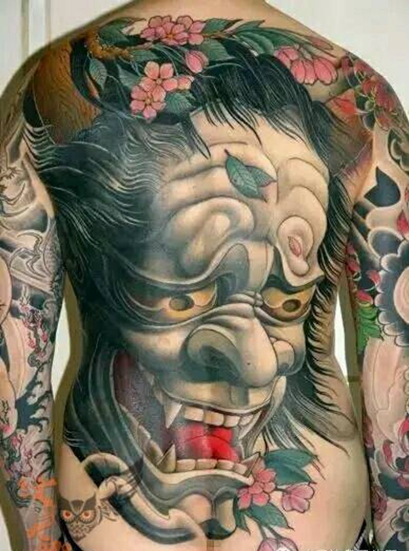 那些般若！纹身图片_