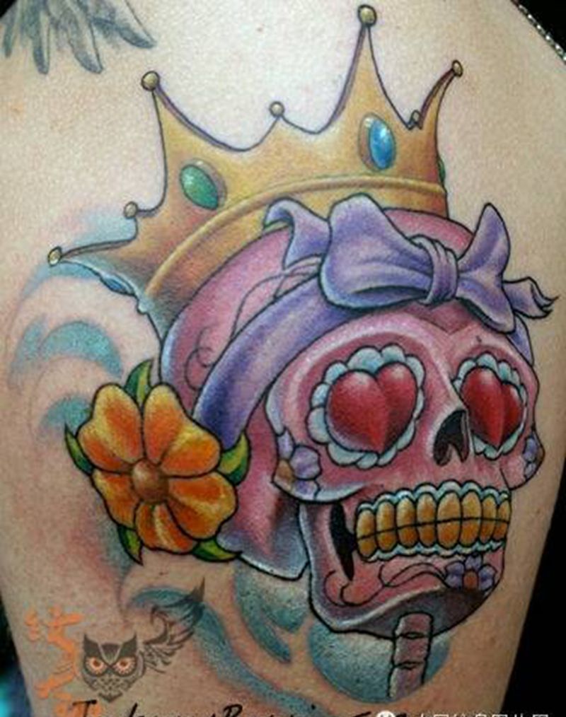 那些骷髅！纹身图片_