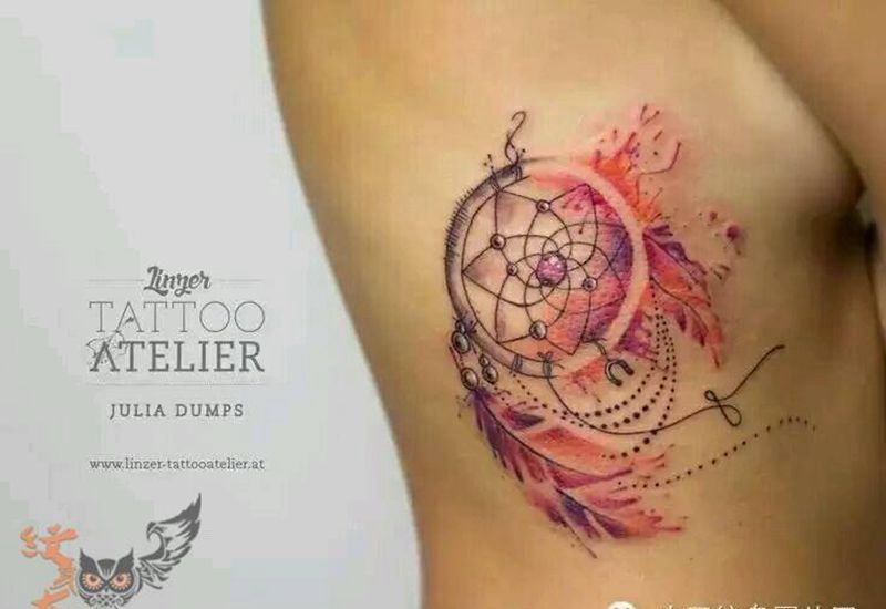 放飞梦想!纹身图片_