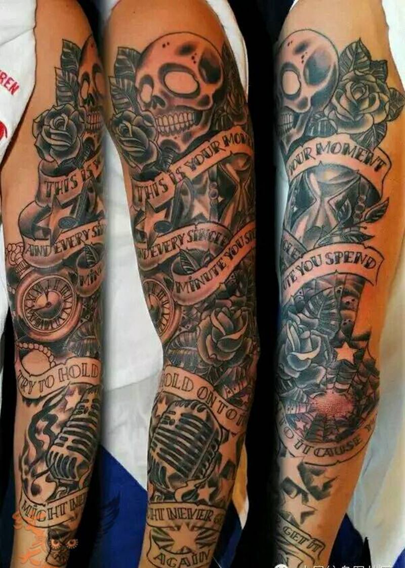 那些牛逼花臂!纹身图片_