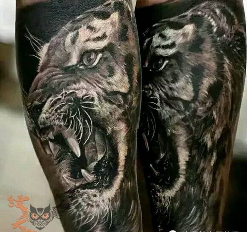 那些写实!纹身图片_