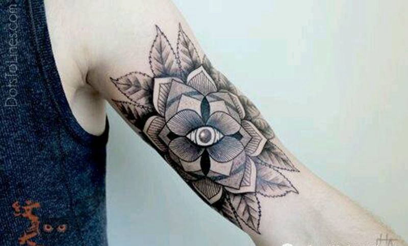 那些点刺！纹身图片_