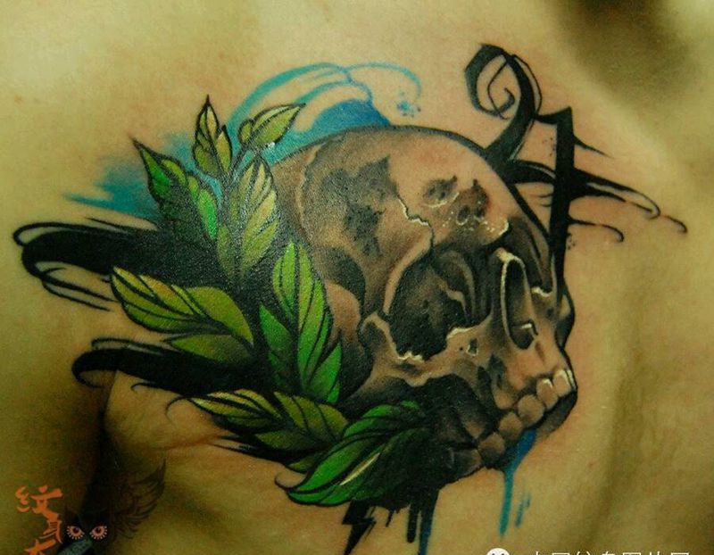 那些骷髅！纹身图片_