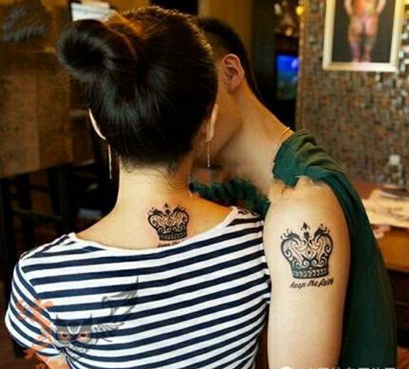 那些情侣!!纹身图片_