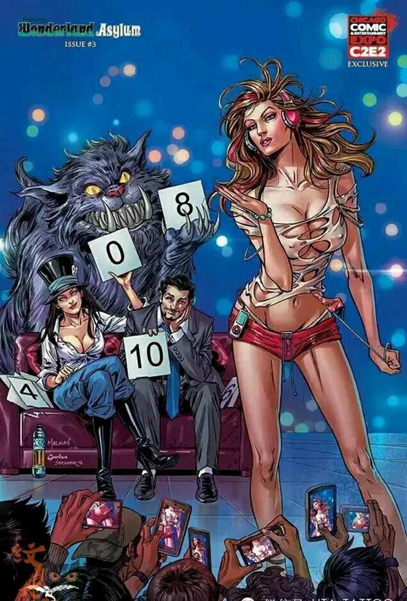 那些性感大妞!纹身图片_