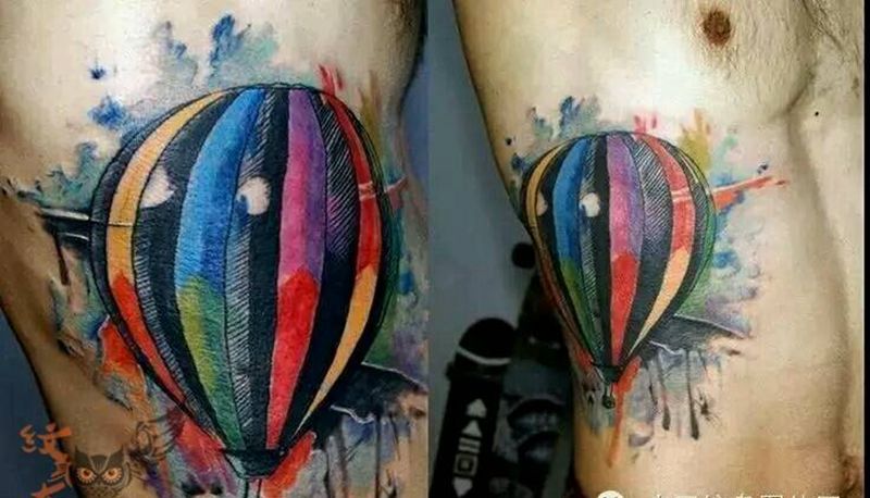 放飞梦想！纹身图片_