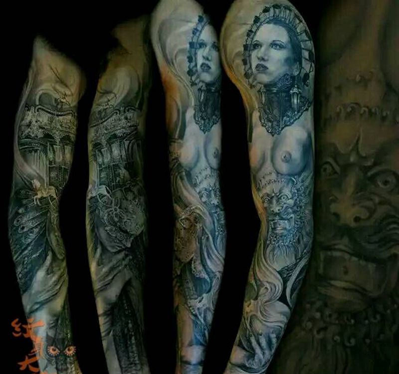 国外精品参考!纹身图片_