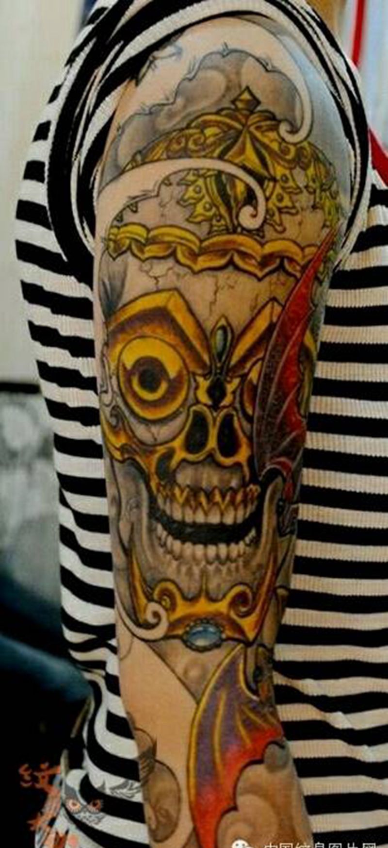 那些嘎巴拉!纹身图片_