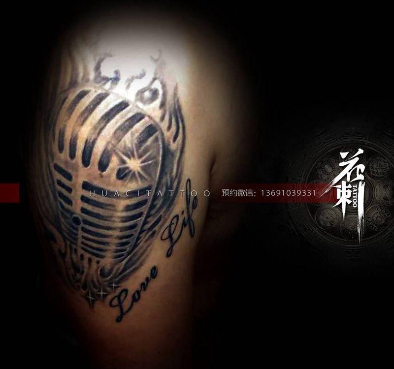 花刺作品！纹身图片_