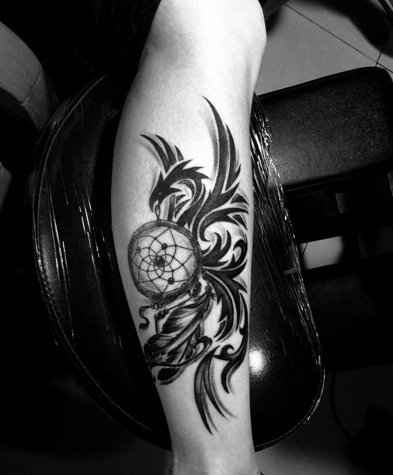 今日工作完成纹身图片_欧美图腾动物静物纹身图案