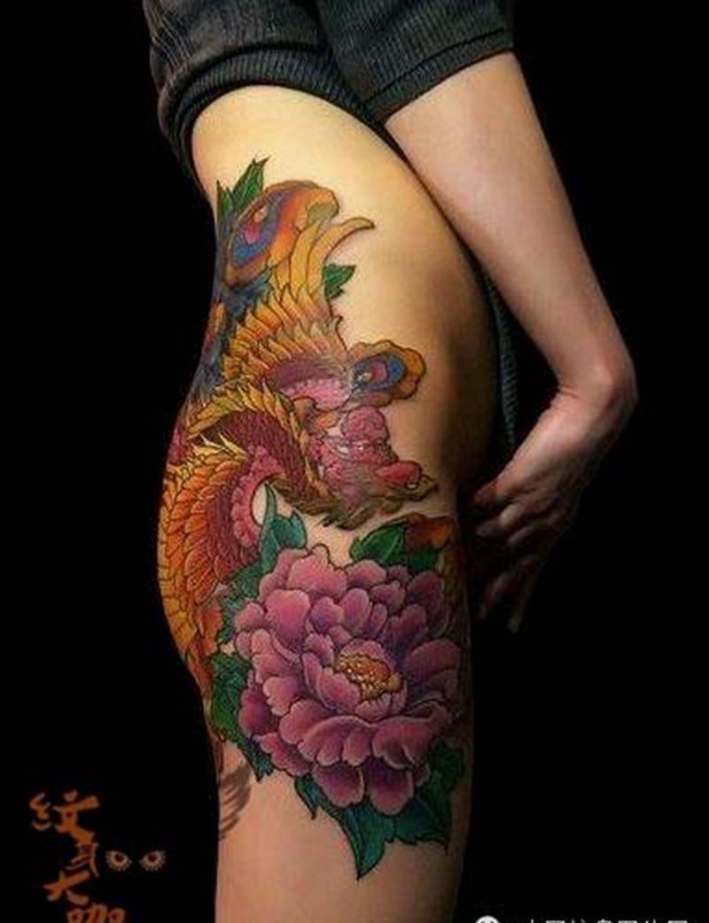 那些凤凰！纹身图片_